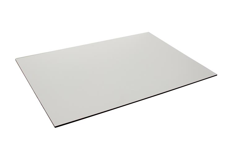 Table top white 1600*800 BLACK EDGE